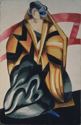 Amme. Kostümentwurf für das Theaterstück „Romeo und Julia“ von W. Shakespeare, 1921