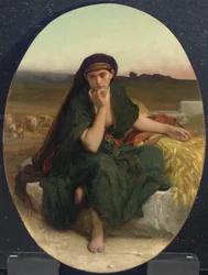 Ruth kehrt von den Feldern zurück