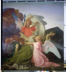 Der Tod des Moses, 1851 (Detail von 225068)