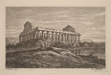 Ruinen in Paestum