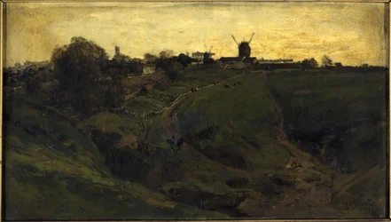 Blick auf Montmartre, Nordwestseite