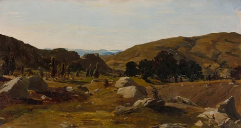 Landschaft bei Chiusi, Toskana