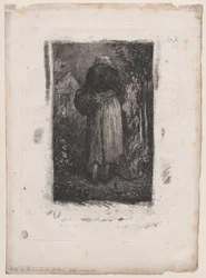 Alte Bettlerin, 1833-38