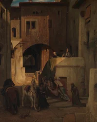 Der barmherzige Samariter, vor 1853