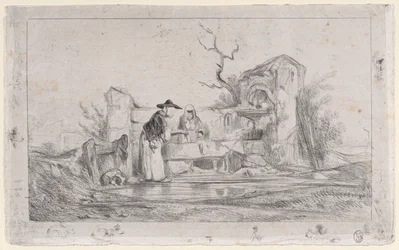 Die Wäscherinnen, 1833-38