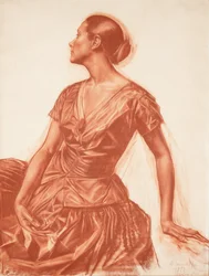 Porträt von Salome Andronikova