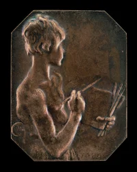 La peinture [Vorderseite], 1897