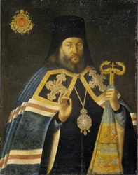 Theodosius Yankovsky, Erzbischof von St. Petersburg und Prior des Alexander-Newski-Klosters, 1770er