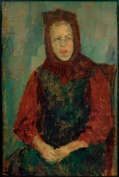 Bauernmädchen mit Haube