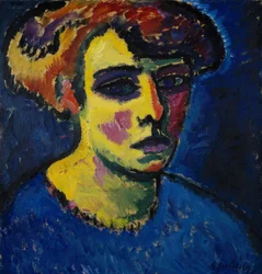 Kopf einer Frau, 1911
