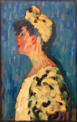 Marianne von Werefkin im Profil
