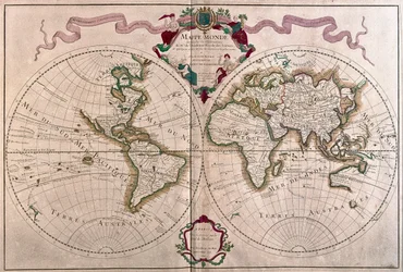 Die Welt, von A.H. Jaillot in 