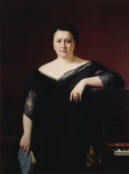 Porträt der Opernsängerin Marietta Alboni 1826-1894, 1870