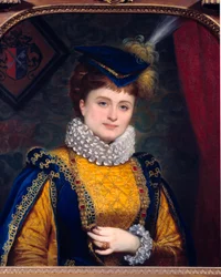 Porträt der Theaterschauspielerin Hortense Schneider