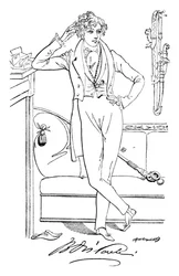 Benjamin Disraeli, um 1835, 1904