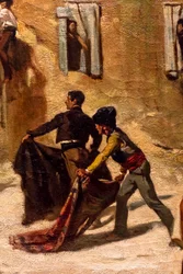 Kampf der Novillos (Detail)