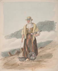 Frau von Ycod el Alto, Teneriffa