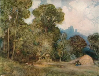 Schloss Gaillard, ca. 1864-1906, 1906