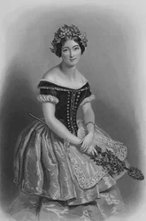 Carlotta Grisi, La Giselle (Gravur)