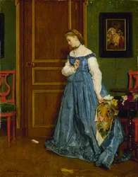 Zögern, möglicherweise Madame Monteaux, ca. 1867
