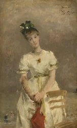 Junge Frau am Meer, 1886