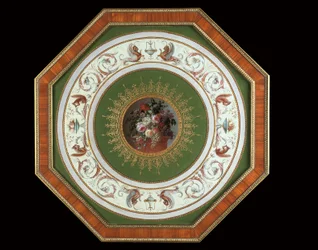 Oberteil eines Gueridons im Louis-XVI-Stil