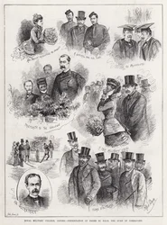 Royal Military College, Oxford, Preisverleihung durch HRH den Herzog von Connaught