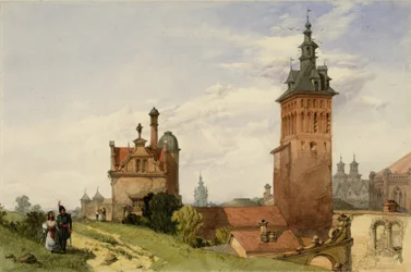 Eine Ansicht in der Nähe von Moskau, 1836