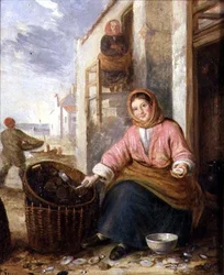 Newhaven Fischverkäuferin