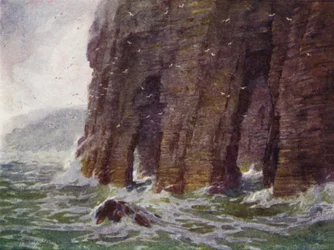 Kathedralenklippen, Achill Island