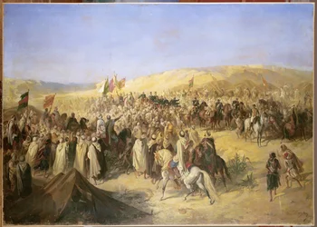 Napoleon III. (1808-73) in Algerien, 21. Mai 1865