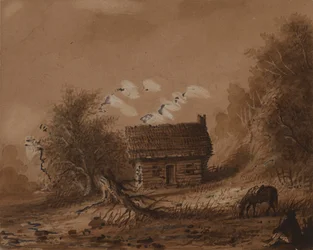 Kleines Holzhaus