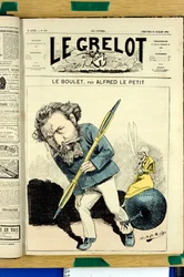 Titelblatt von „Le Grelot“, Nummer 119, Satirique en Colours