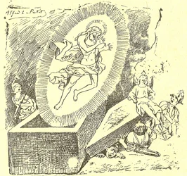 Illustration von Alfred Le Pete in Gros-Jean und seine Gemeinde