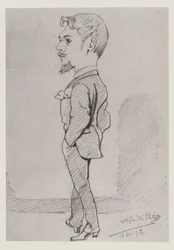 Porträt von Mars, 1873