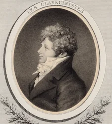Porträt des Pianisten und Komponisten Daniel Steibelt 1765-1823