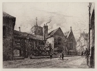 Cambridge: Corpus Christi College und der Turm von St. Benet