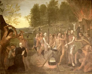 Märtyrertod von drei Jesuitenpriestern, 1649