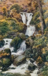 Arthog Wasserfälle, bei Barmouth