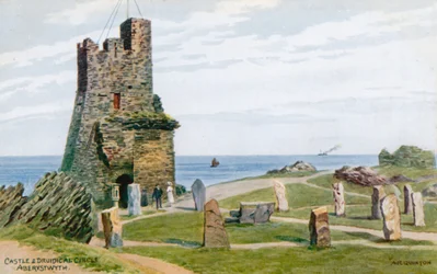Burg und Druidenkreis, Aberystwyth
