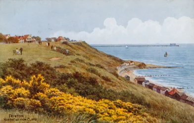 Frinton, Nordende von den Klippen
