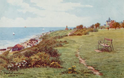 Frinton von den Klippen, Blick nach Westen