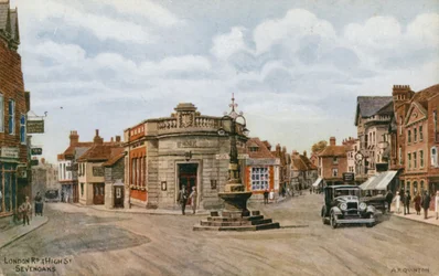 London Road und High Street, Sevenoaks