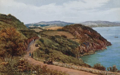 Marine Drive und Bishops Walk, Torquay