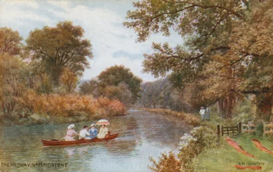 Der Medway bei Maidstone