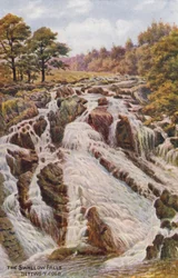 Der Schwalbenfall, Bettws-Y-Coed