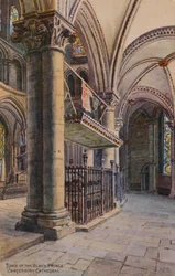 Das Grab des Schwarzen Prinzen, Kathedrale von Canterbury