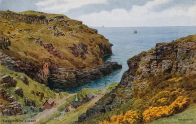 Tintagel, Bucht und Insel