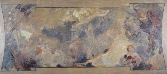 Skizze für das Petit Palais, Galerie Süd: La musique fantastique, zwischen 1906 und 1917