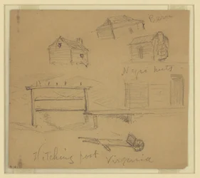 Anbindepfosten, Virginia